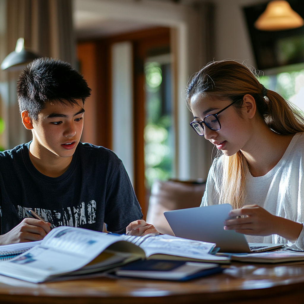 Préparation aux examens d’anglais lors d’un séjour linguistique en immersion dans une famille anglaise en France