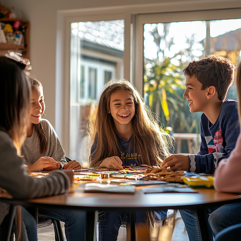 Apprentissage ludique de l’anglais pour enfants lors d’un séjour linguistique en immersion dans une famille anglaise en France