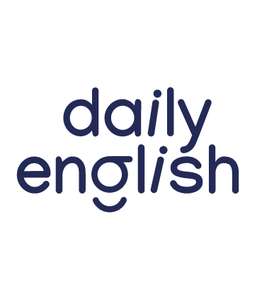 Logo Blanc Daily English, spécialiste des séjours linguistiques en immersion en France